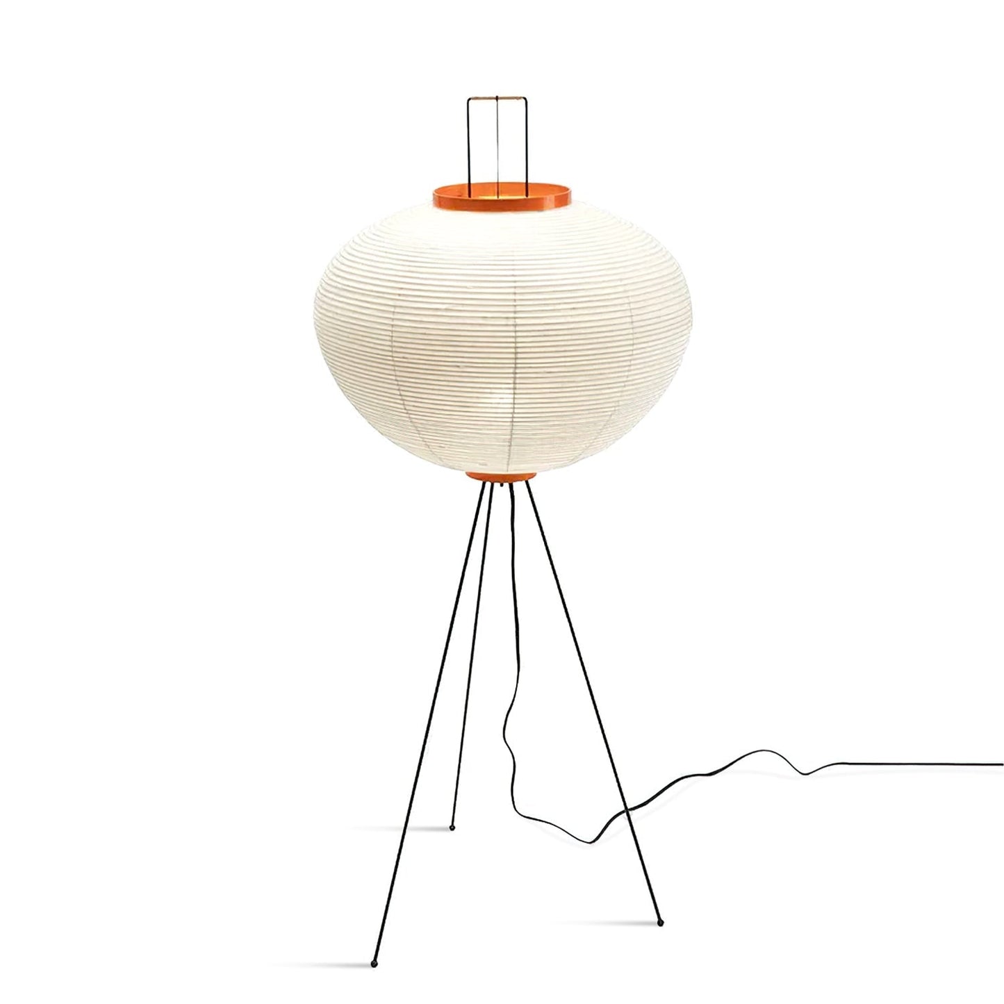 Noa – Stehlampe mit Reispapier: Minimalistische Ruhe in Lichtform