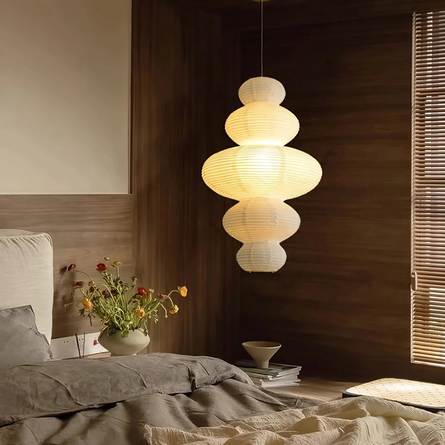 Sora – Xuan-Papier Designer Kronleuchter