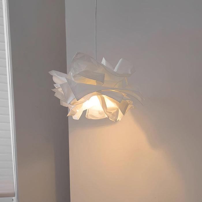 Ika – Minimalistische Papierwolken Pendelleuchte