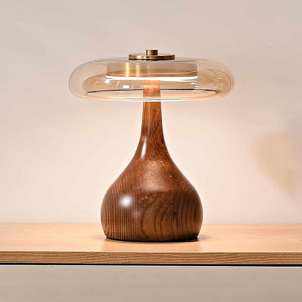 Andi – Glas-Tischlampe