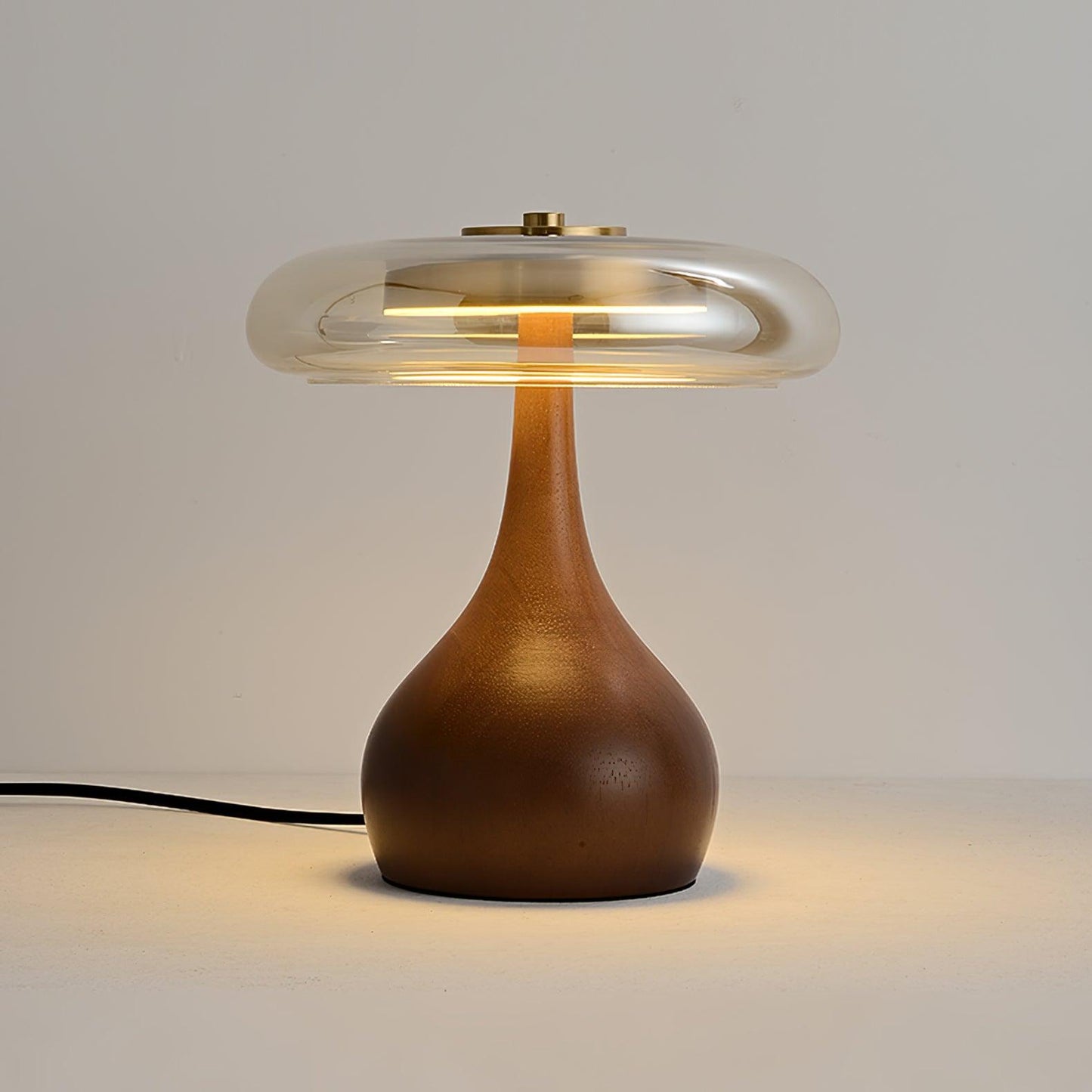 Andi – Glas-Tischlampe