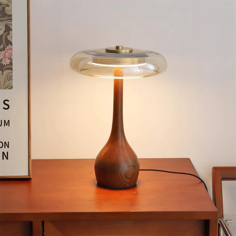 Andi – Glas-Tischlampe
