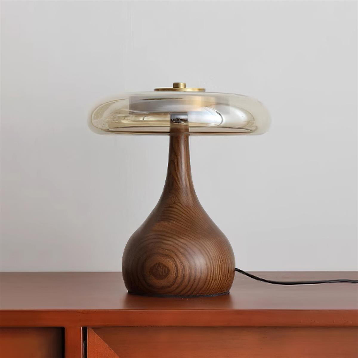 Andi – Glas-Tischlampe