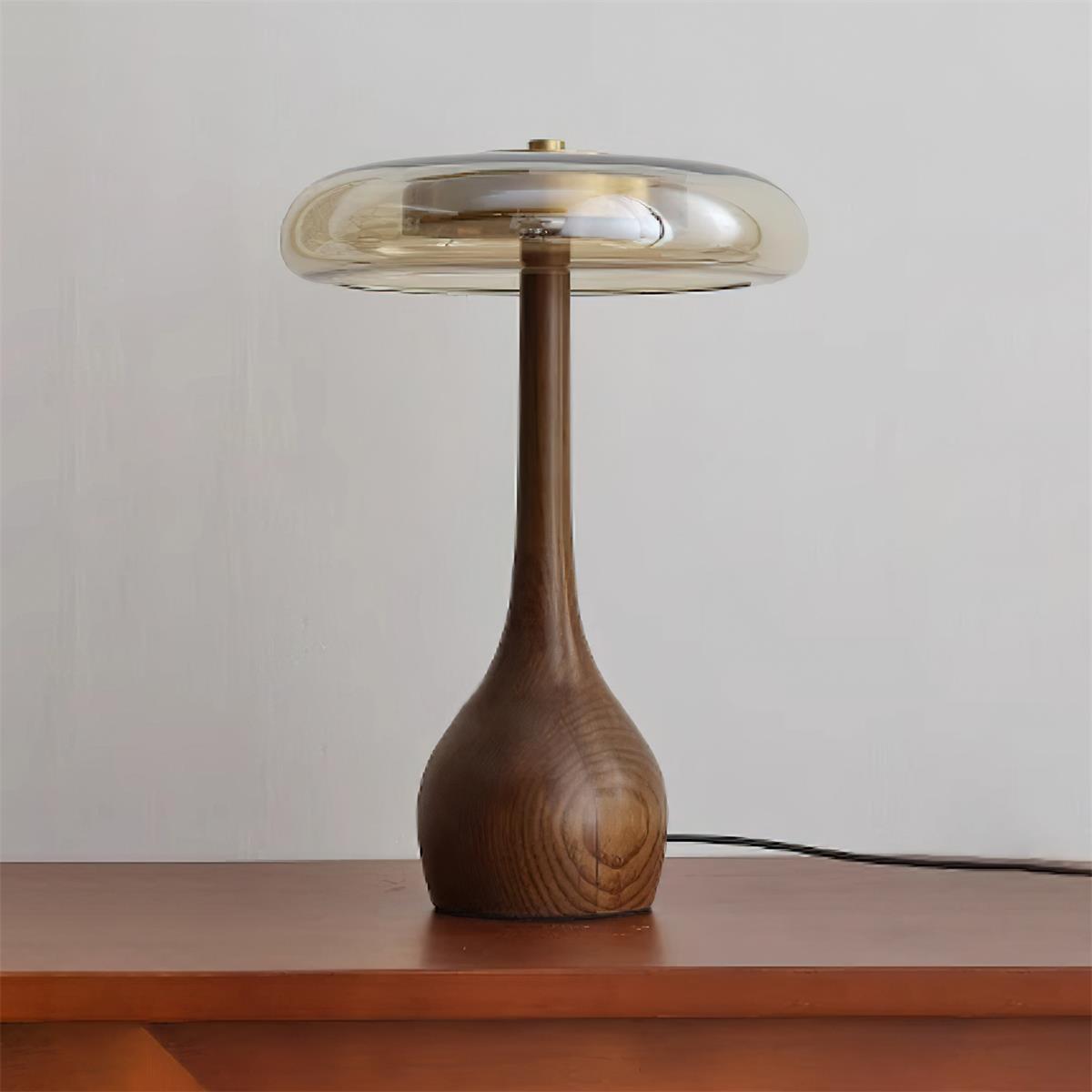 Andi – Glas-Tischlampe