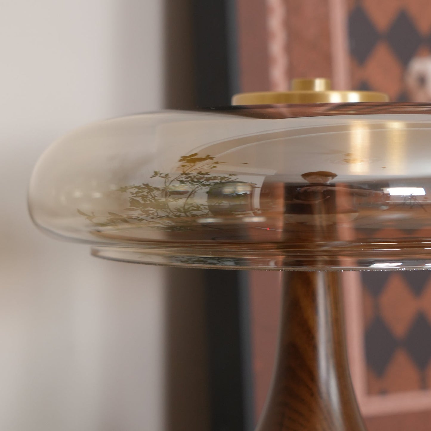 Andi – Glas-Tischlampe