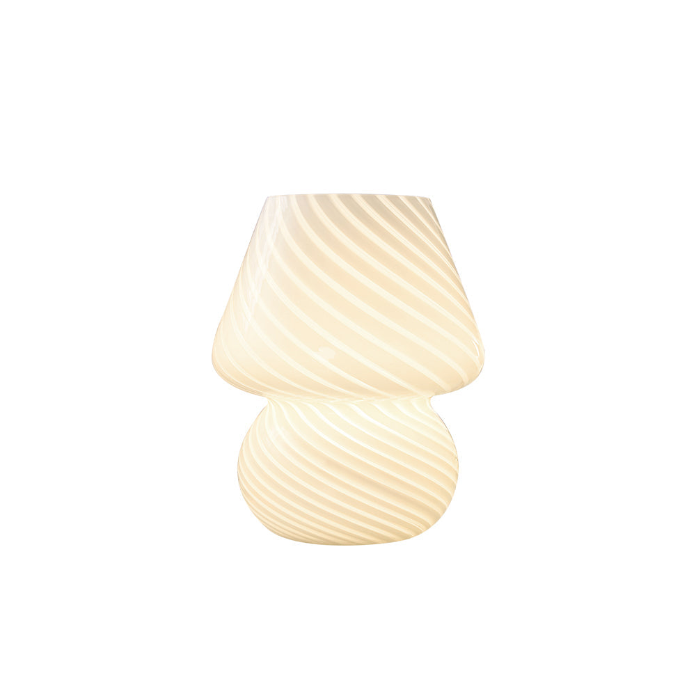 Ansel – Glas-Tischlampe
