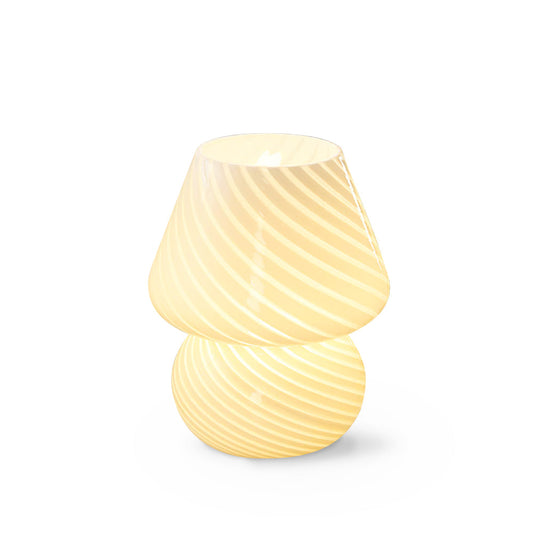 Ansel – Glas-Tischlampe