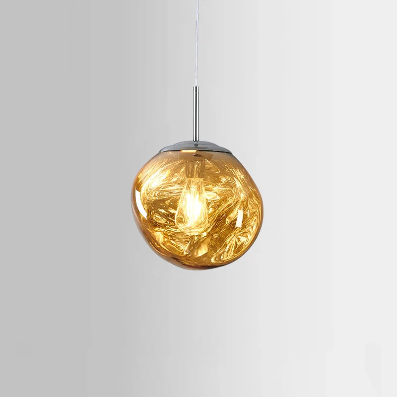 Aurelia – Postmoderne Nordische Glas-Hängeleuchte