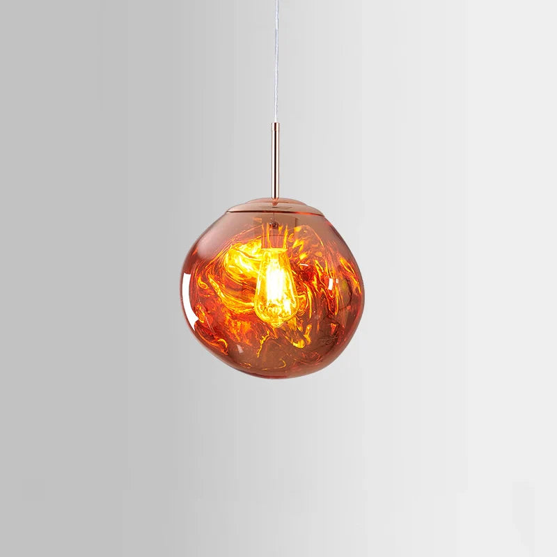 Aurelia – Postmoderne Nordische Glas-Hängeleuchte