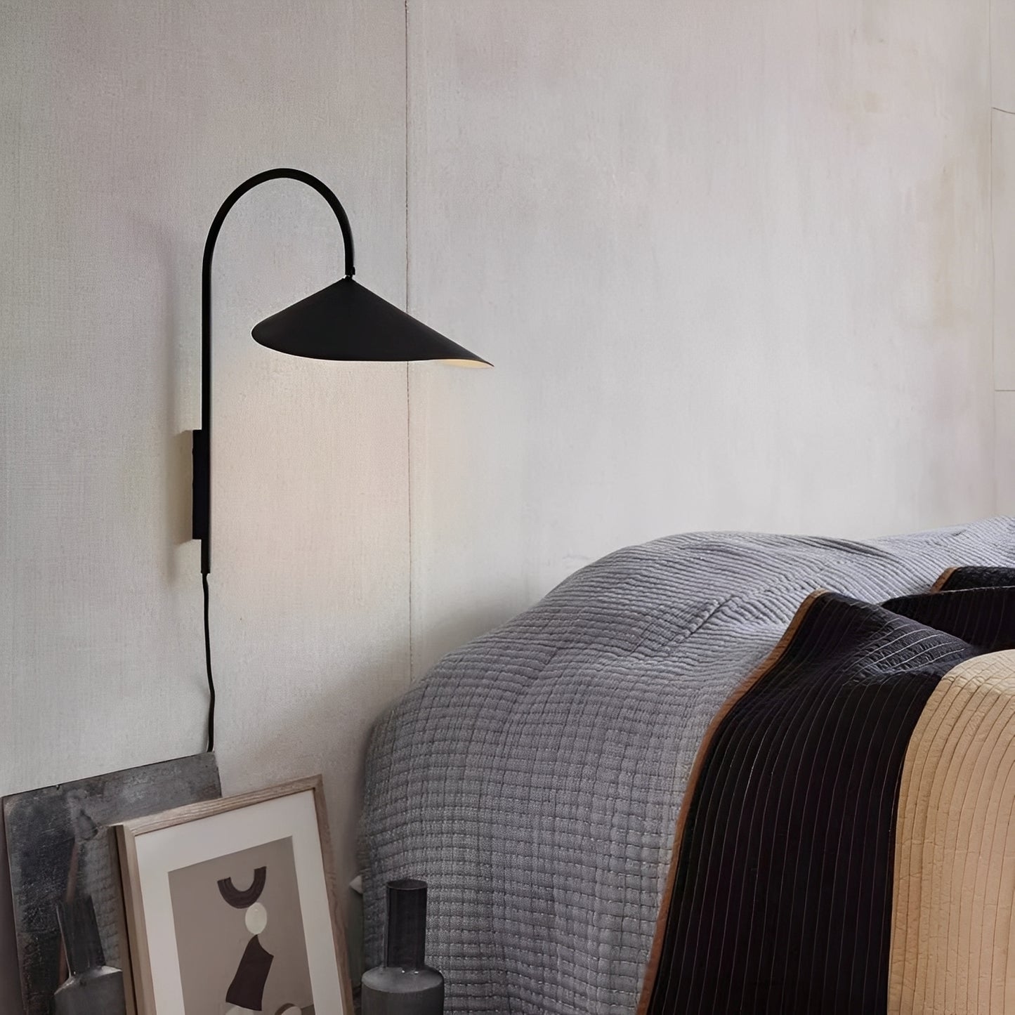 Vinz – Nordische Minimalistische Drehbare Wandleuchte