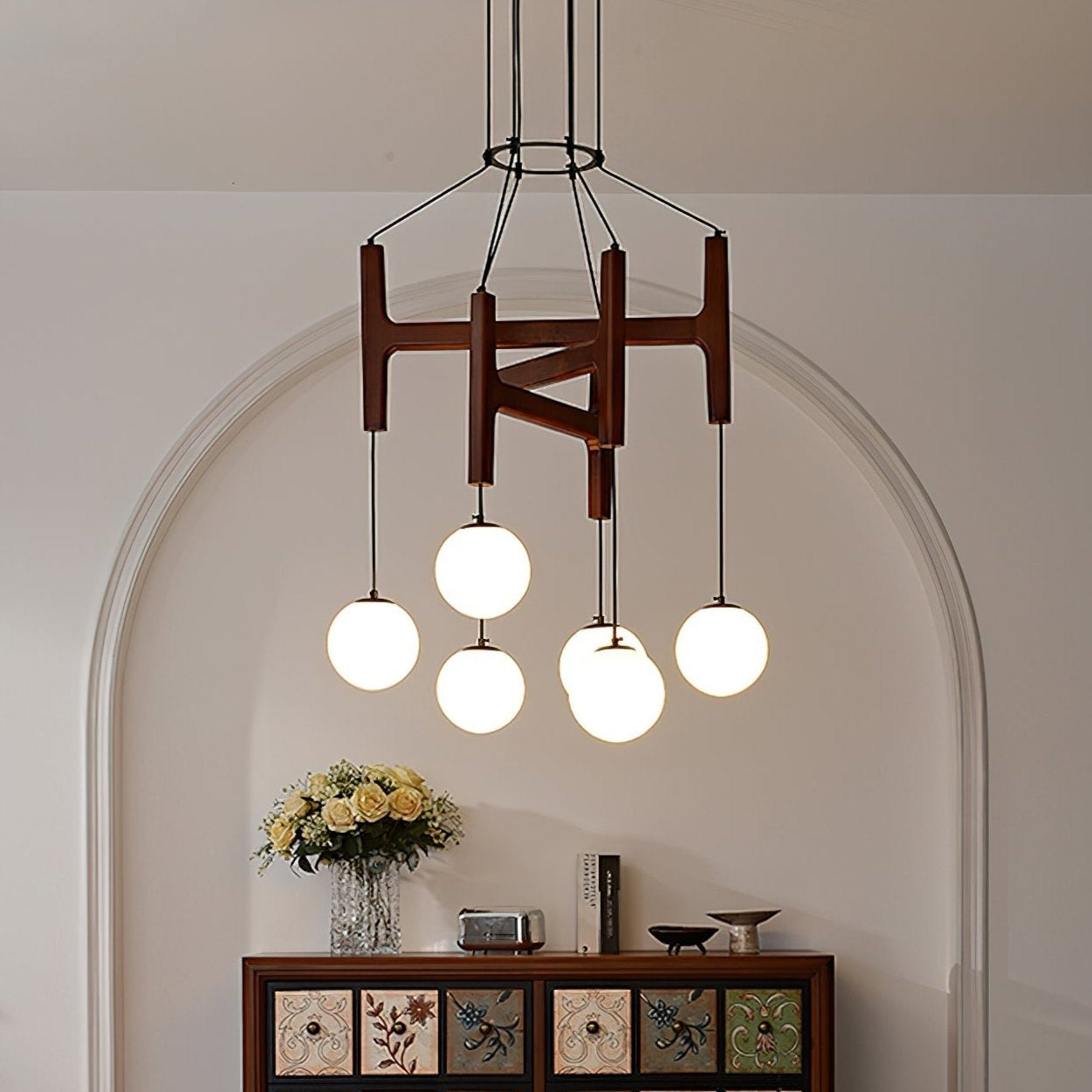 Astra – Retro Kronleuchter