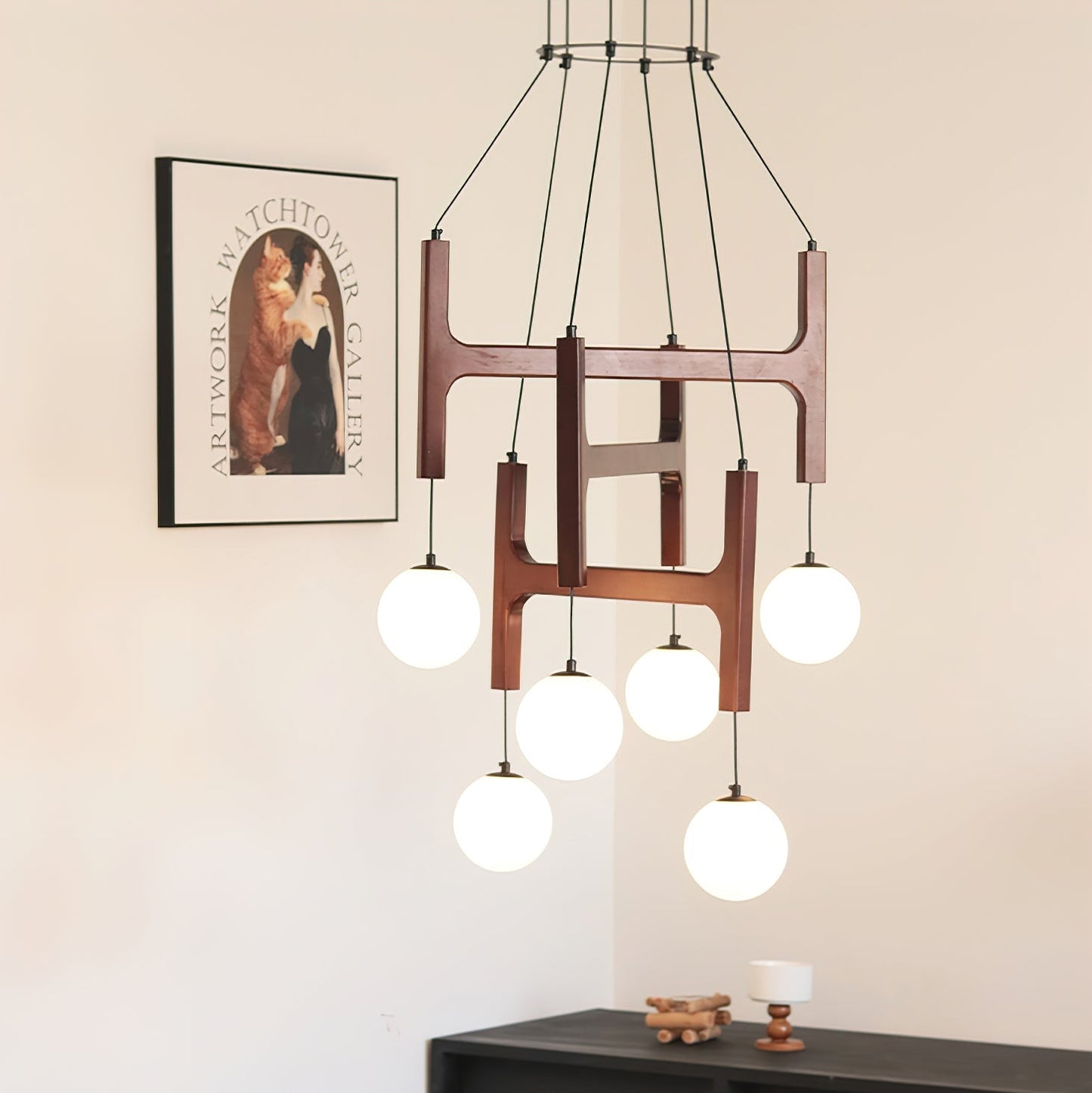 Astra – Retro Kronleuchter