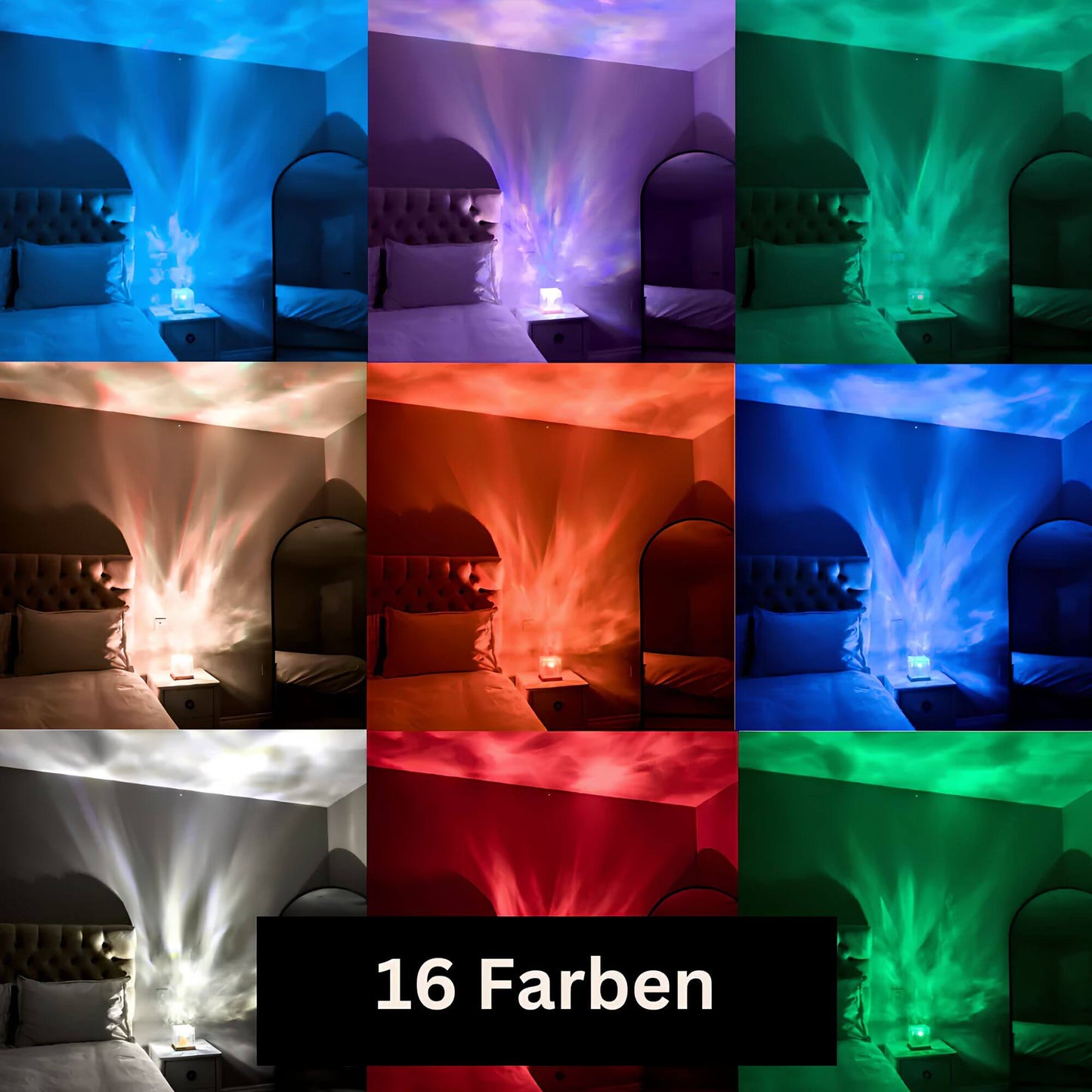 AuroraLicht – LED-Stimmungsleuchte inspiriert vom magischen Nordlicht