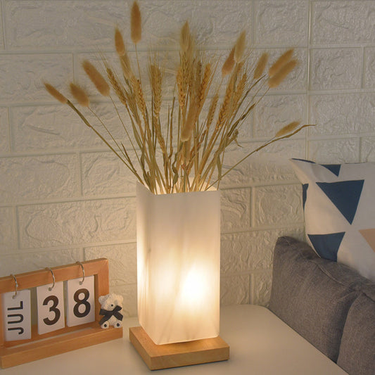 Sayuri – Nordische Vase Tischlampe aus Glas
