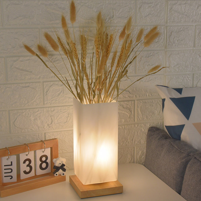 Sayuri – Nordische Vase Tischlampe aus Glas