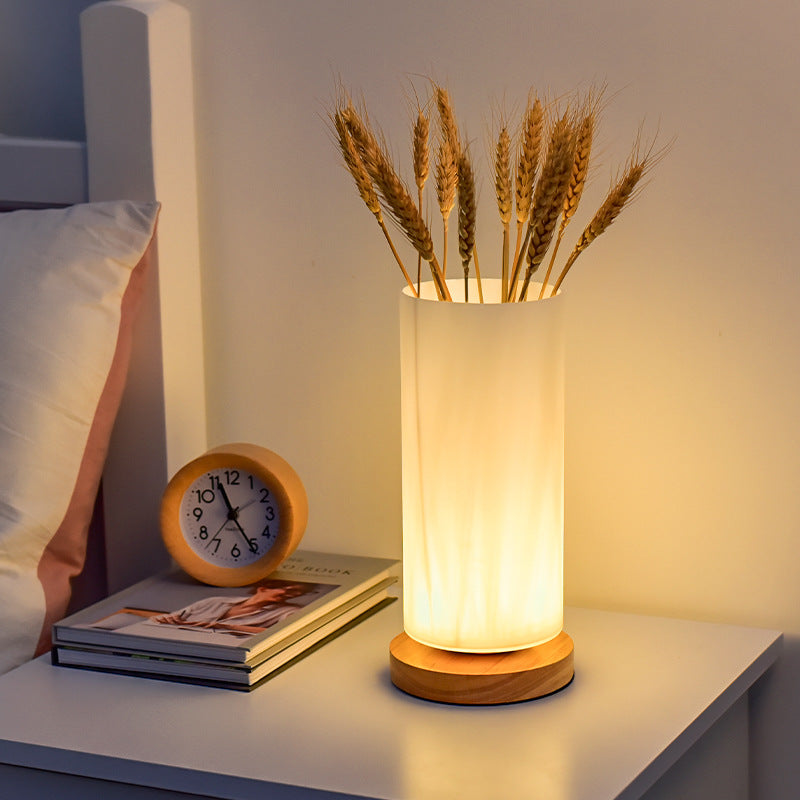 Sayuri – Nordische Vase Tischlampe aus Glas