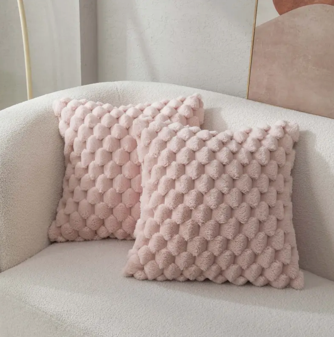 Kuschelweicher Fleece-Kissenbezug