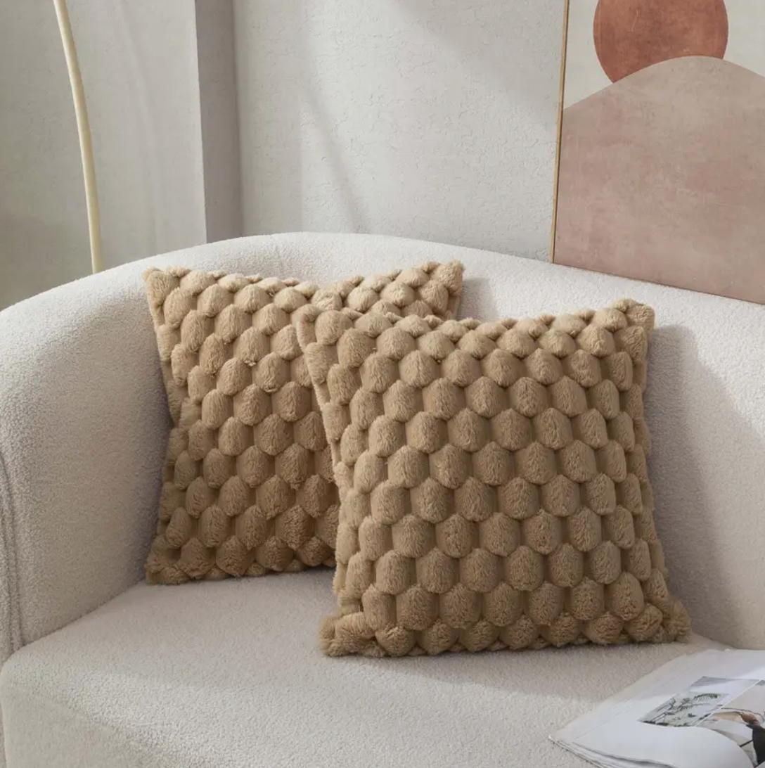 Kuschelweicher Fleece-Kissenbezug
