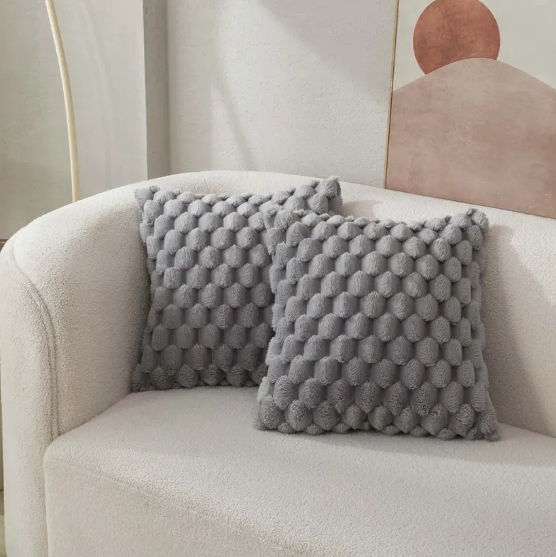 Kuschelweicher Fleece-Kissenbezug