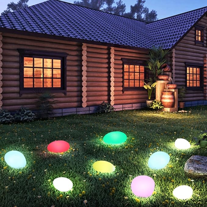 KieselGlow – Wetterfeste Gartenlampe