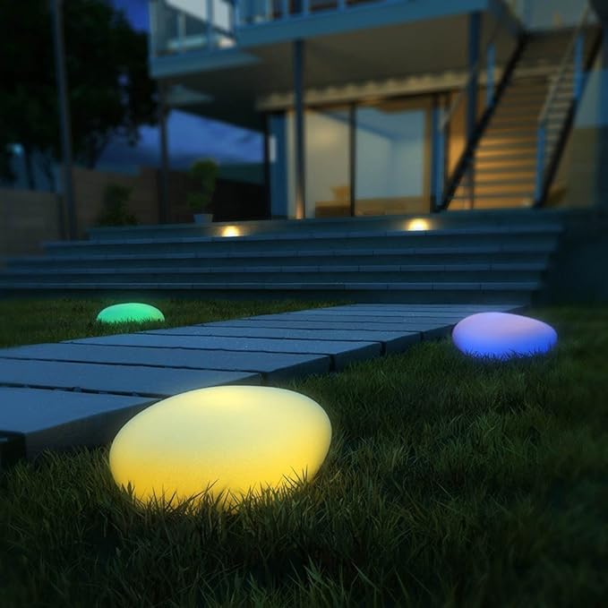 KieselGlow – Wetterfeste Gartenlampe