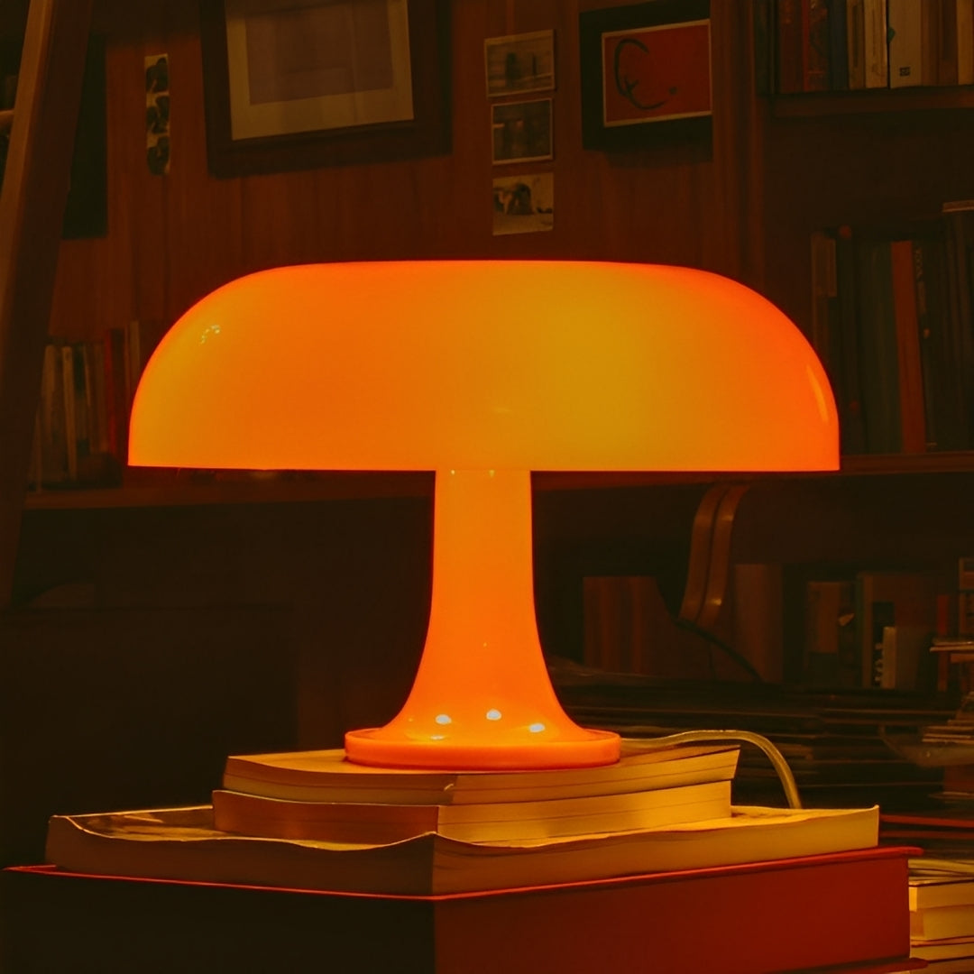 Mira – Dimmbare Pilz Tischlampe mit USB