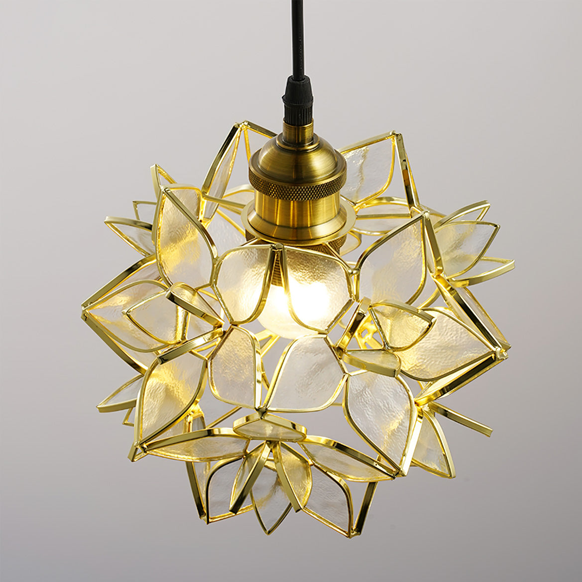 Capiz – Glas-Pendelleuchte