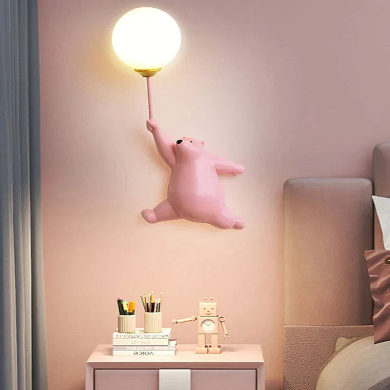 GlowToon – Lustige Cartoon-Wandleuchte für fröhliche Kinderzimmer