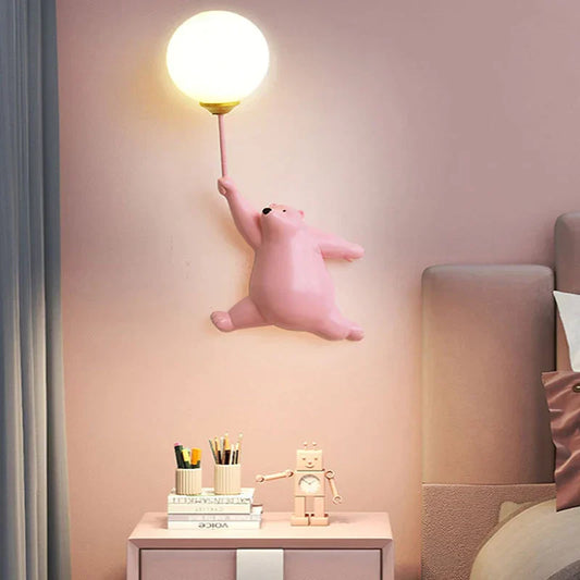 GlowToon – Lustige Cartoon-Wandleuchte für fröhliche Kinderzimmer