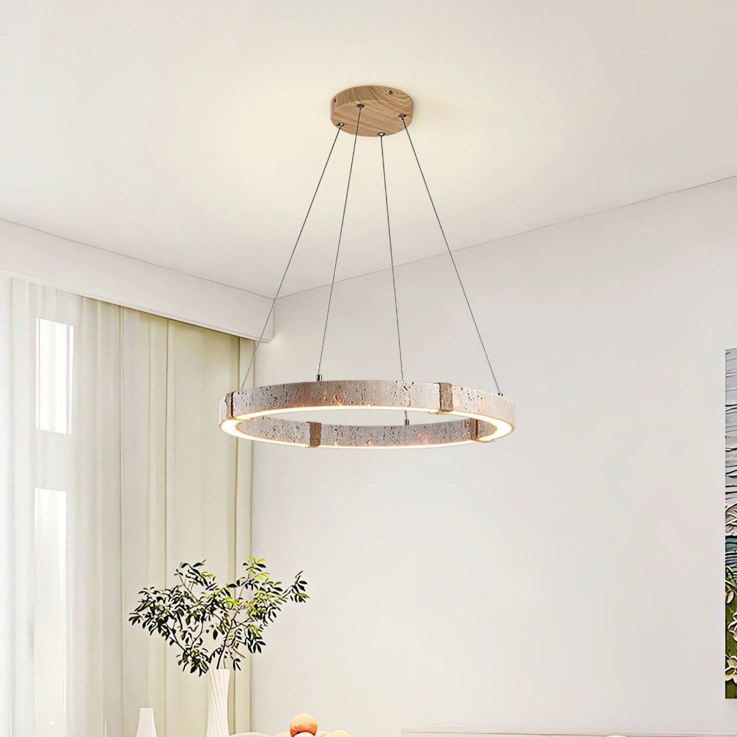 Yaren – Retro-Kronleuchter im Silent-Wind-Stil