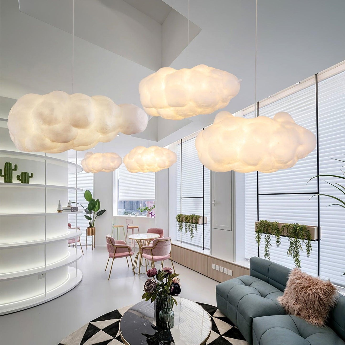 Miyu – Schwebende Wolkenlampe