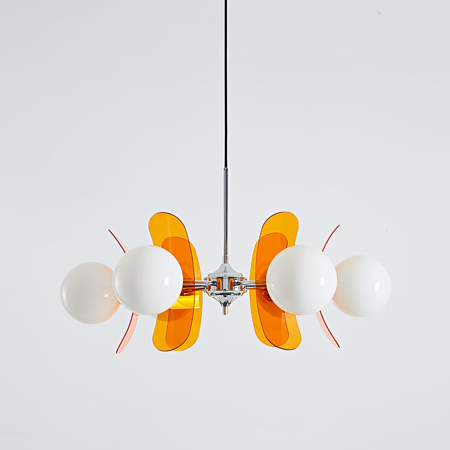 Livara – Bunter Glas-Kronleuchter