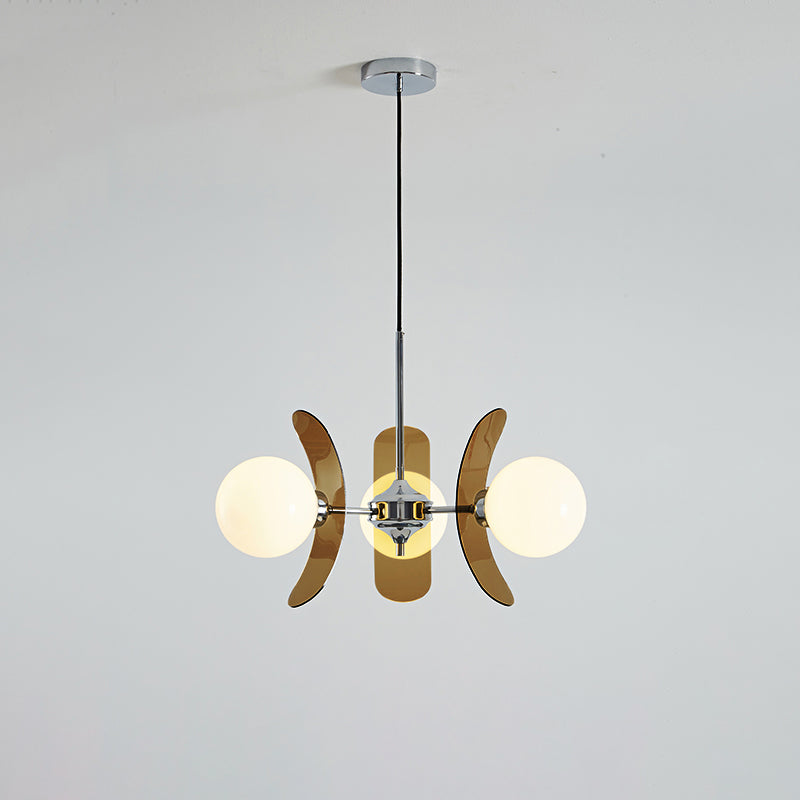 Livara – Bunter Glas-Kronleuchter