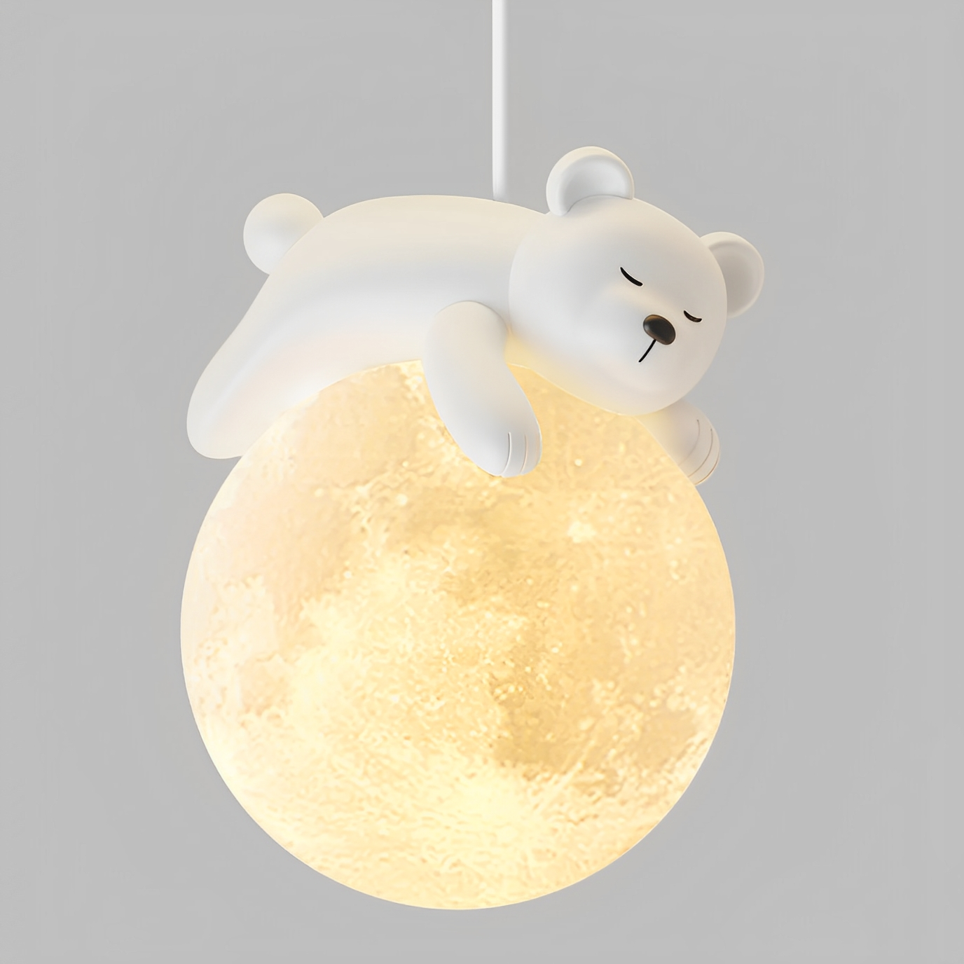 LumiKids – Kinder-Kronleuchter mit Bär & Hase