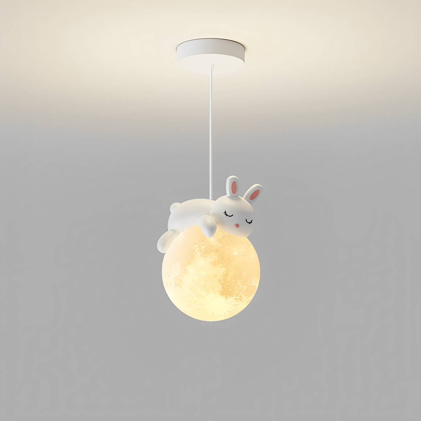 LumiKids – Kinder-Kronleuchter mit Bär & Hase