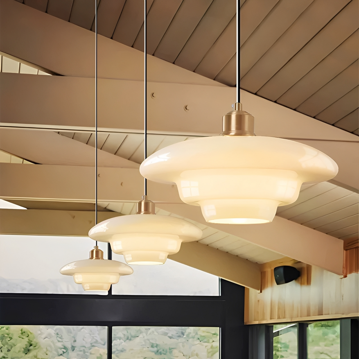 Kara – Moderner Minimalistischer Glas-Kronleuchter