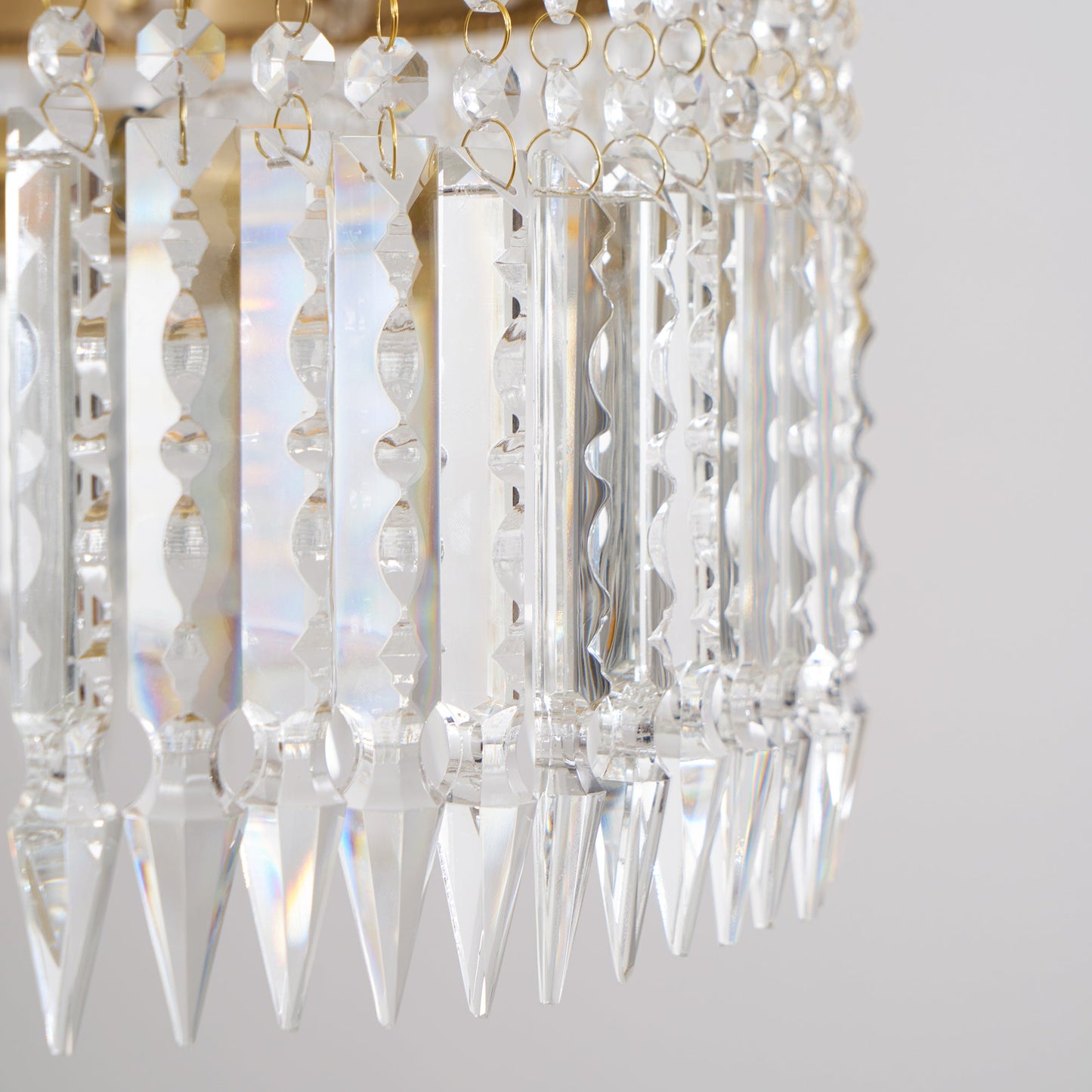 Crinoline – Kupfer-Kronleuchter