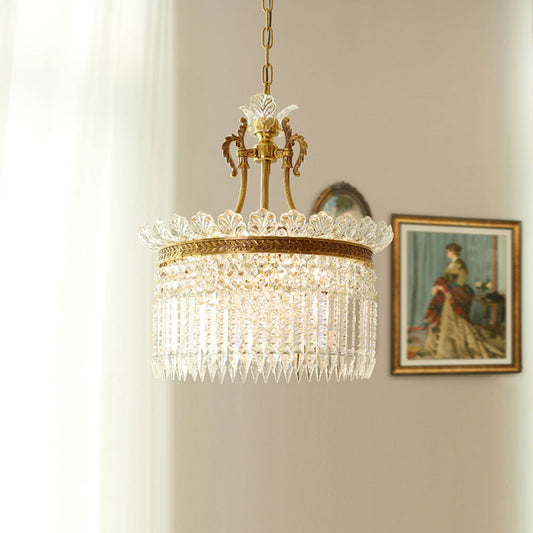 Crinoline – Kupfer-Kronleuchter