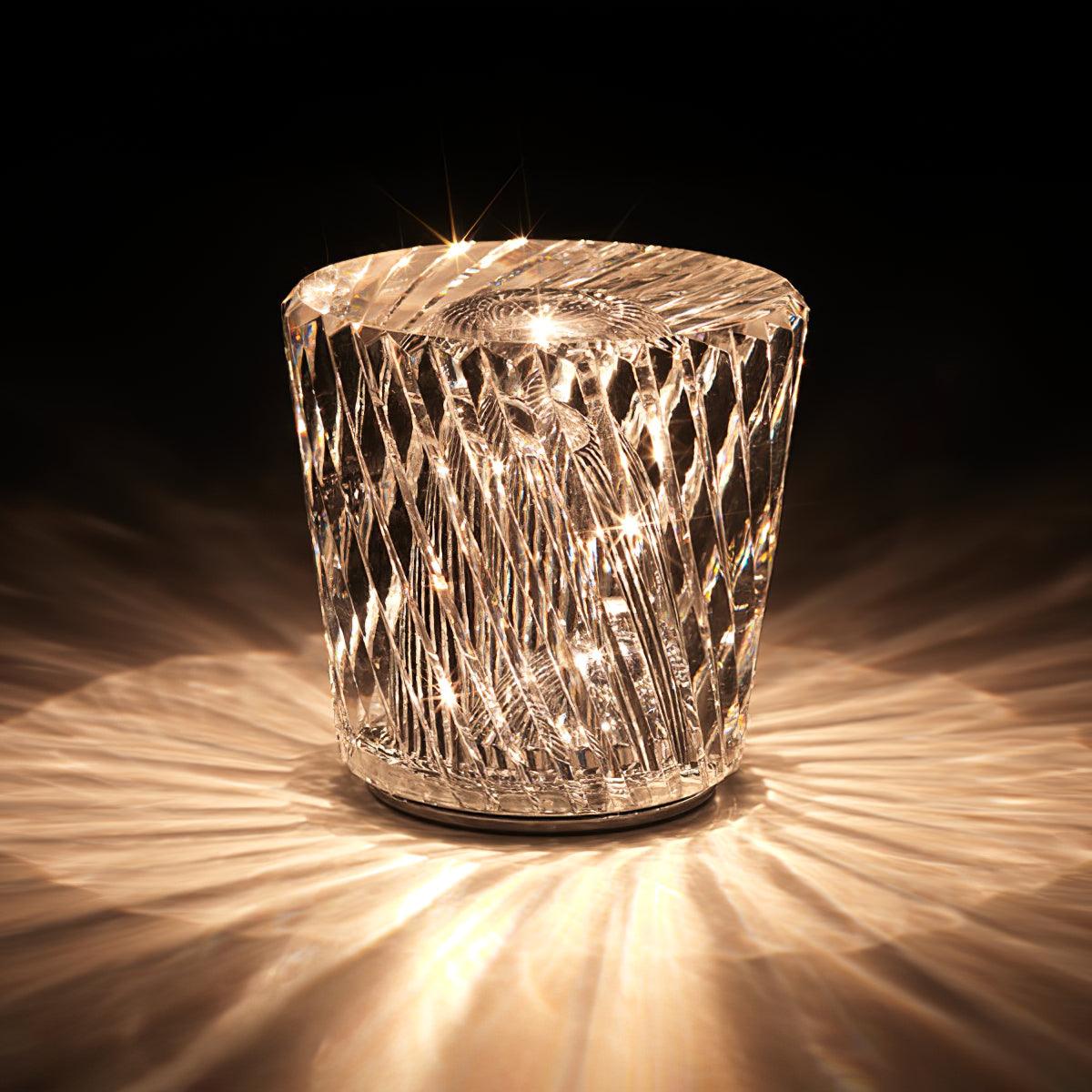 Sakura – Kristall-Diamant Tischlampe