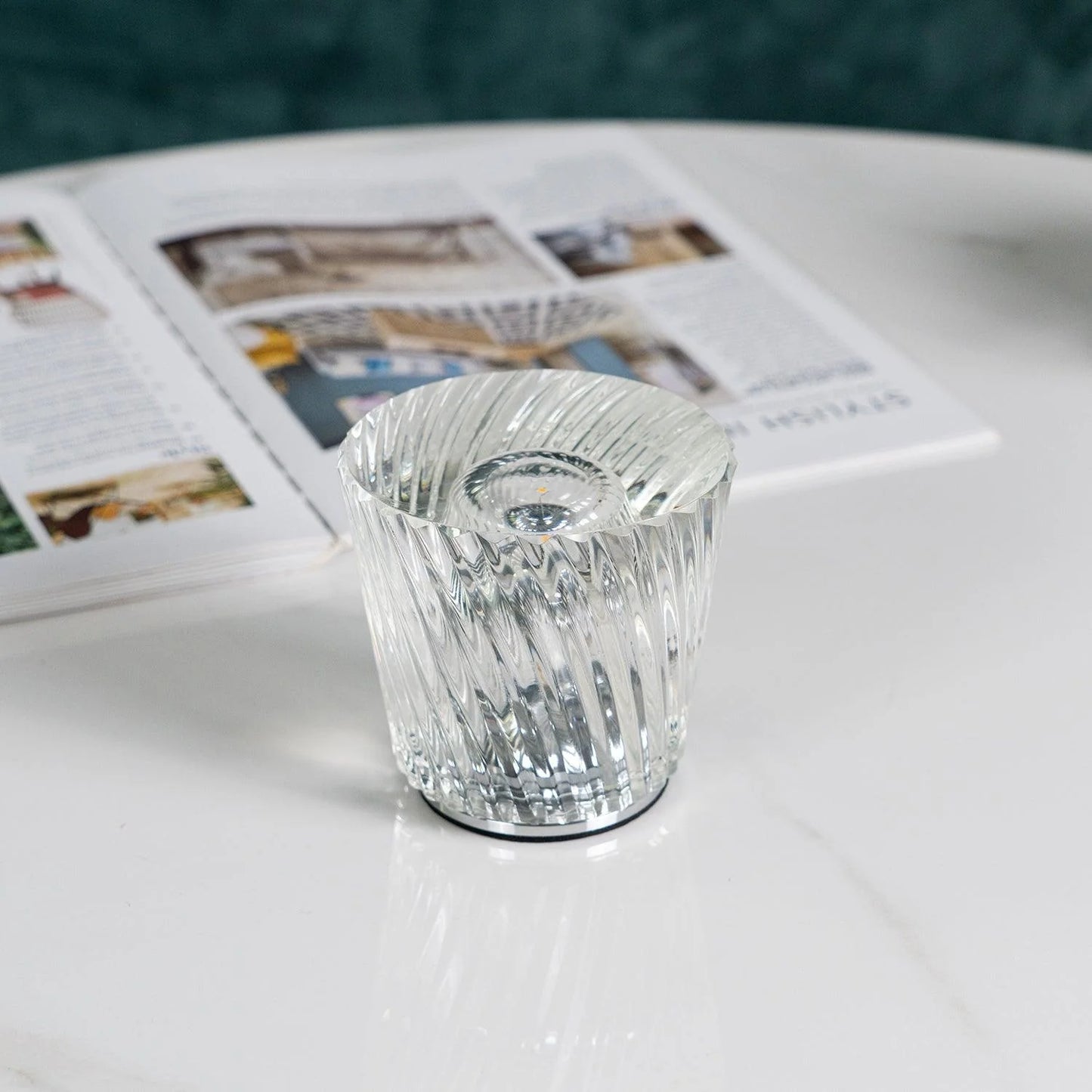 Sakura – Kristall-Diamant Tischlampe