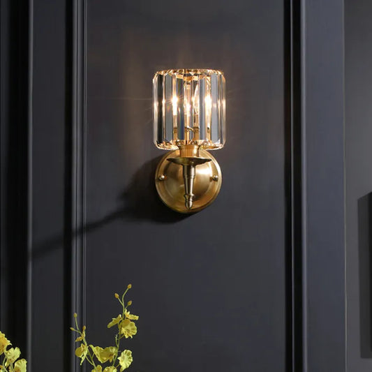 Celestine – Kristall-Wandleuchte im Vintage-Stil: Luxus trifft zeitlose Eleganz