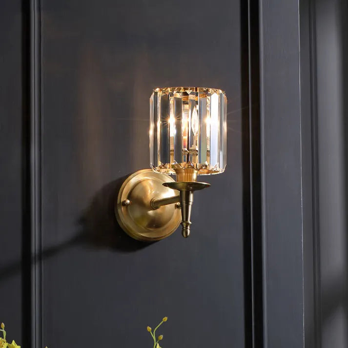 Celestine – Kristall-Wandleuchte im Vintage-Stil: Luxus trifft zeitlose Eleganz