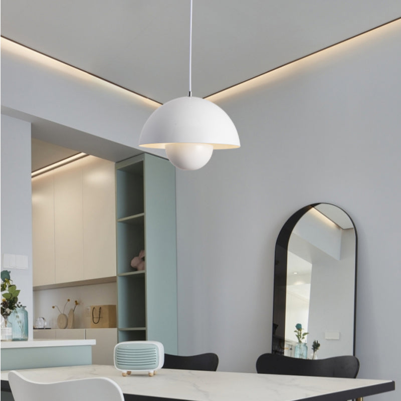 Halbrunde moderne Pendelleuchte