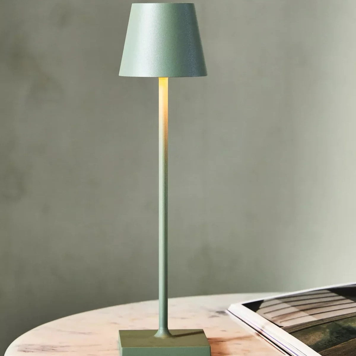 Shaira – Augenfreundliche Atmosphären-Tischlampe mit Akku