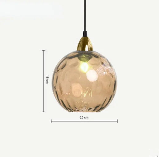 Wasser Welle Kronleuchter Glas Licht