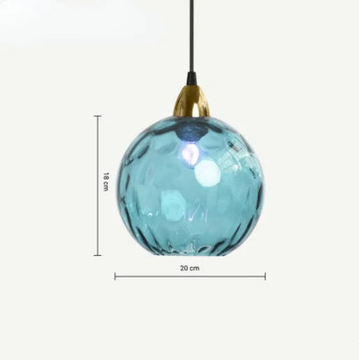 Wasser Welle Kronleuchter Glas Licht