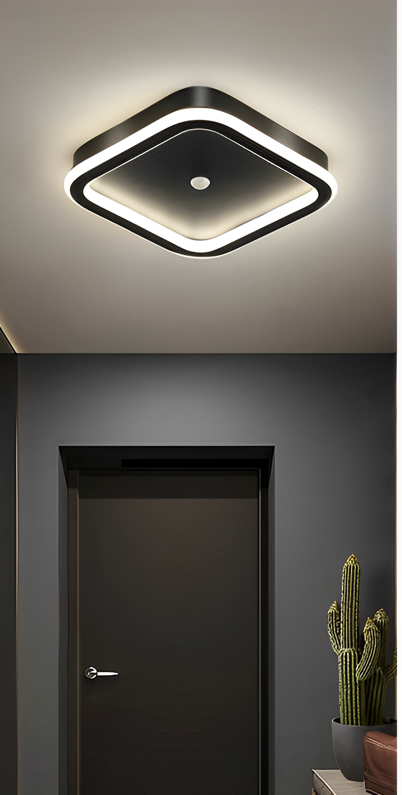Sensora – LED-Deckenleuchte mit PIR-Bewegungssensor für automatische Beleuchtung