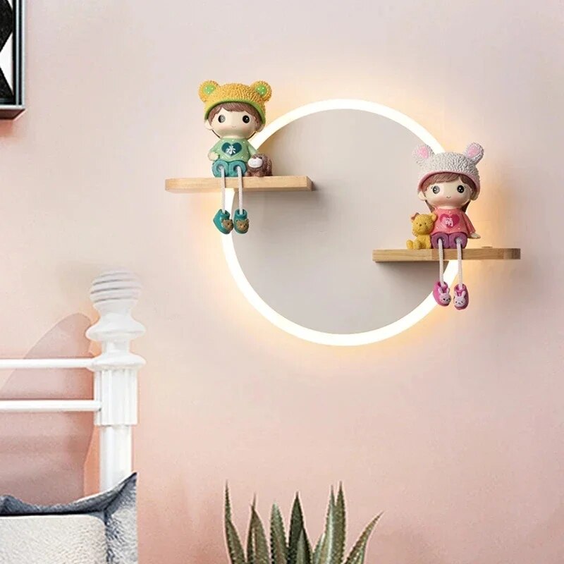 Kinderzimmer Nachttisch-Wandlampe