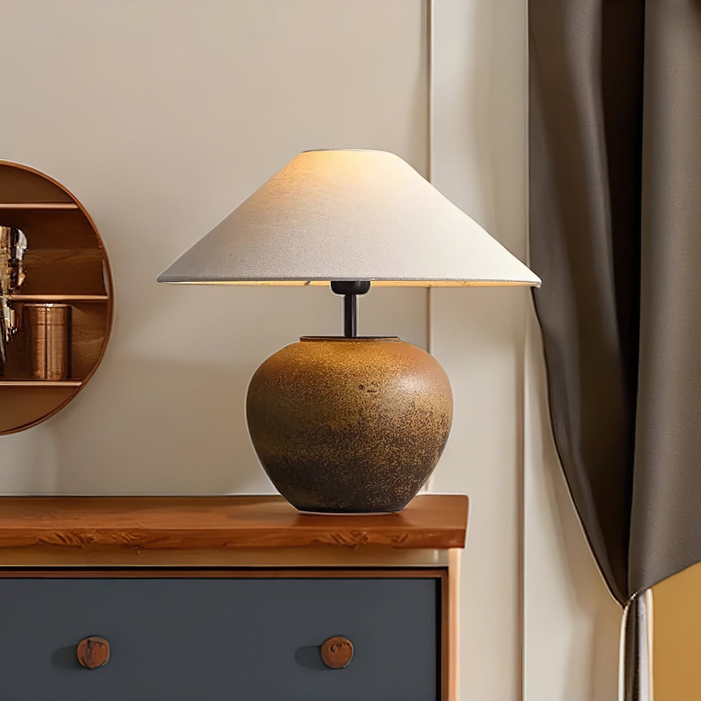 Kenzo – Japanische Retro Tischlampe