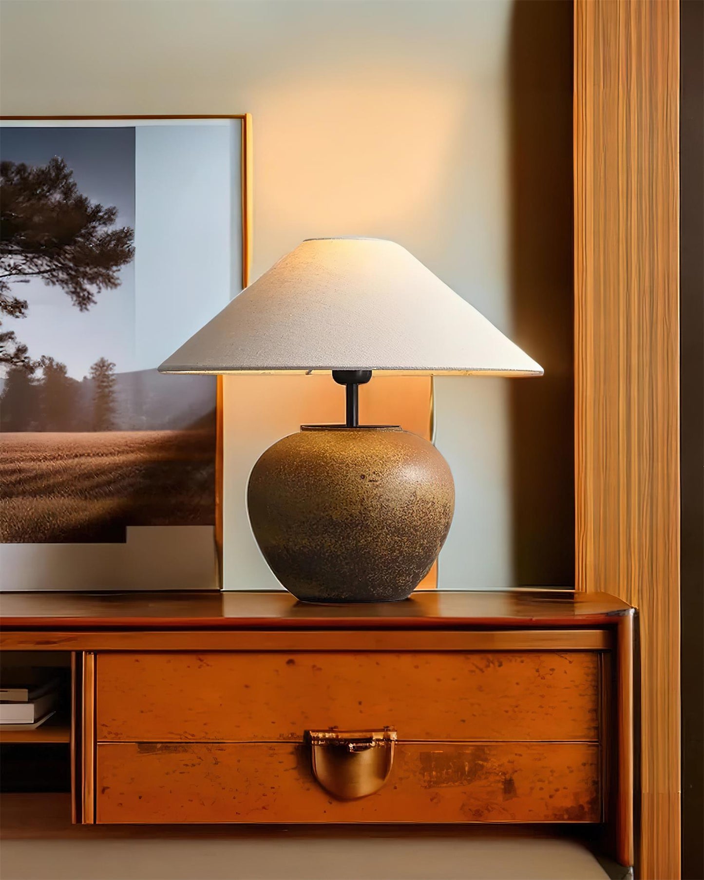 Kenzo – Japanische Retro Tischlampe